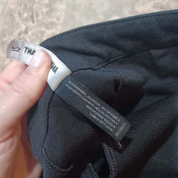 American Giant Pants Size 12 Black Chino Ponte Stretch Minimal Capsule Classic - Picture 6 of 7